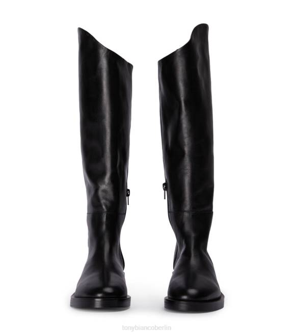 kniehohe Stiefel| de Tony Bianco Frauen Tyler-Kalbsstiefel schwarze Komo 4624413